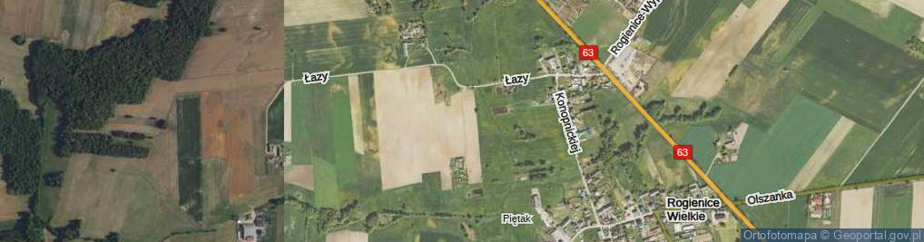 Zdjęcie satelitarne Piętak ul.